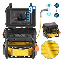 Sewer Camera 230 ft/70m Self-Leveling Drain Camera with 512Hz Transmitter