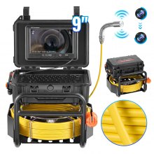 VEVOR Sewer Camera 230 ft/70m Self-Leveling Drain Camera with 512Hz Transmitter