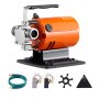 VEVOR Water Transfer Pump, 120V AC 360 GPH 1/10 HP, Portable Electric Utility Pump with 6 ft Suction Hose Kit, Carbon Brushes, Impeller, Suction Strainer, for Garden, Rain Barrel, Pool, Pond, Aquarium