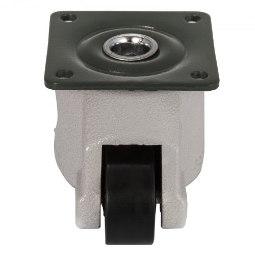VEVOR Heavy Duty Leveling Casters, Leveling Casters Stem, Set of 4, 1.65", Retractable Leveling Casters for Workbench, 440lbs Max Loading Capacity, 360-degree Swivel Casters for Industry Equipment