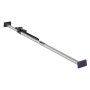 VEVOR Cargo Bar, Ratcheting Cargo Bar Adjustable from 59" to 73", Heavy-duty Steel Cargos Stabilizer with Non-Slip Foot Pads, Telescoping Load Lock Bars Stop Sliding for Pickup Truck