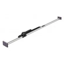 VEVOR Cargo Bar, Ratcheting Cargo Bar Adjustable from 59" to 73", Heavy-duty Steel Cargos Stabilizer with Non-Slip Foot Pads, Telescoping Load Lock Bars Stop Sliding for Pickup Truck