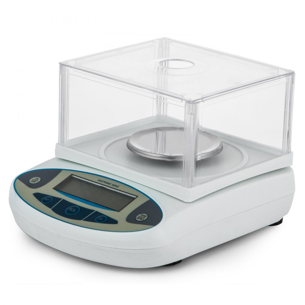 Balanza analítica 200 X 0,001 G escala de precisión de 1 Mg Digital para joyería de laboratorio