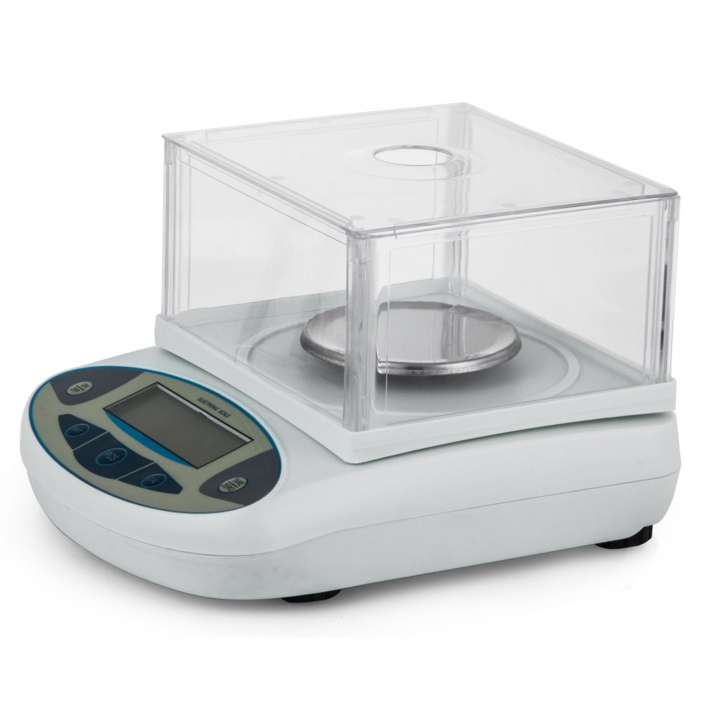Balanza analítica 200 X 0,001 G escala de precisión de 1 Mg Digital para joyería de laboratorio