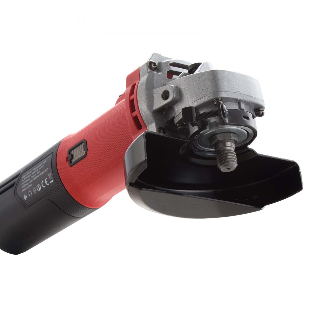 VEVOR Angle Grinder, 125mm Electric Grinder Power Tool, 1500W 7Amps 0 - 11000RPM Variable Speed Angle Grinders with 2 Cutting Wheels, 2 Grinding Wheels & 2 Flap Discs for Metal Grinding, Cutting