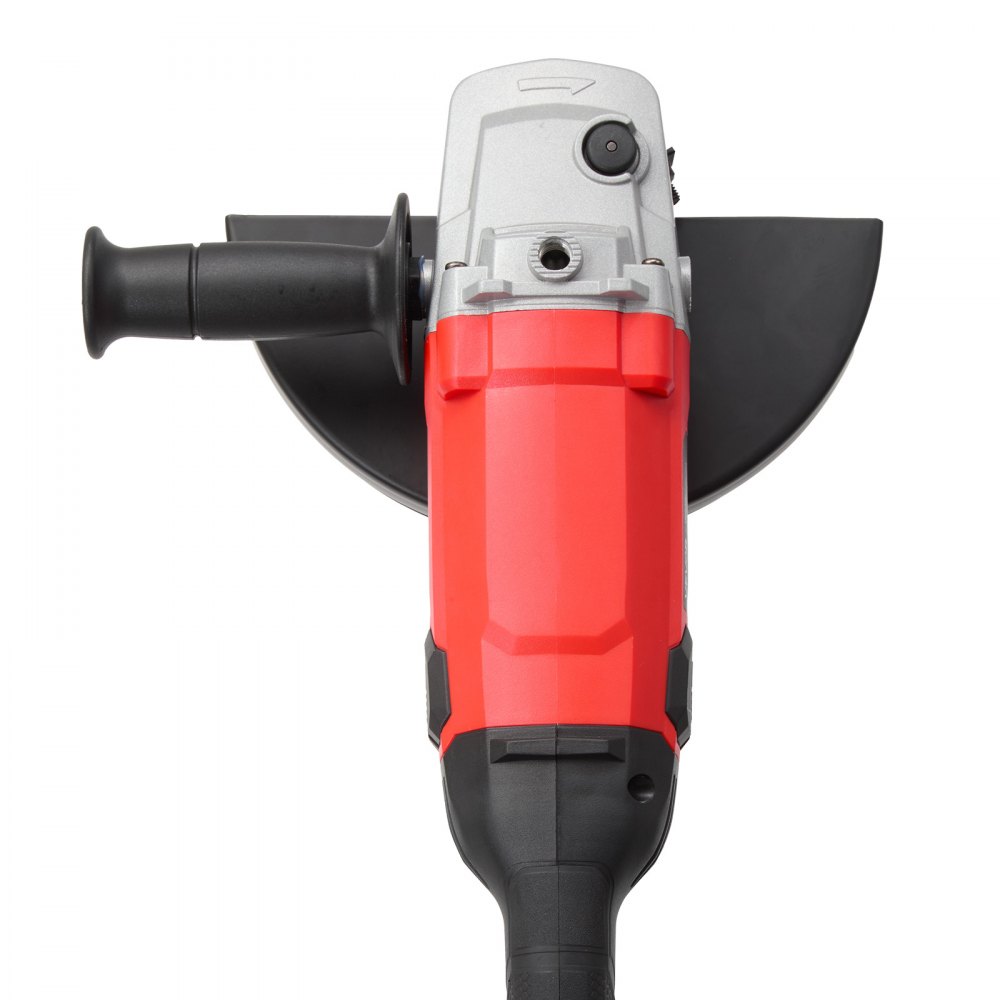 VEVOR Angle Grinder, 230mm Electric Grinder Power Tool, 2000W 10A 6500RPM High-Speed Corded Angle Grinder with Adjustable Guard for Metal Grinding, Cutting, Rust Removal (Grinding Wheels Not Included)