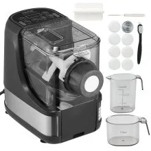 Electric Pasta Maker Automatic Noodle Making Machine with 8 Pasta Shape
