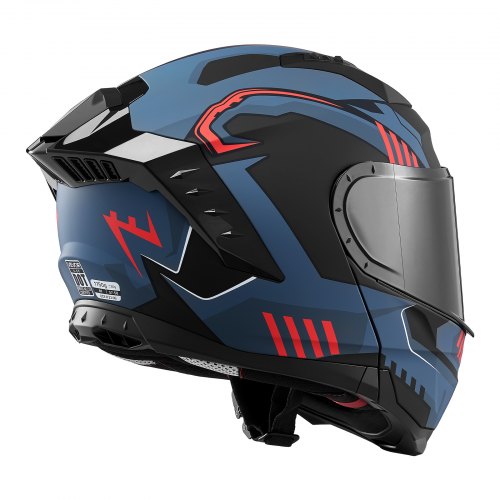 flip motorcycle helmets Modular up for Men Women, DOT Approved, Black, S Helmet Size Chart M 22.4 inch to 22.8 inch(57 VEVOR Modular Motorcycle Helmet, Flip