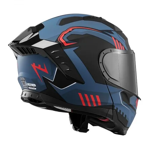 flip motorcycle helmets ILM Carbon Fiber Modular DOT ECE Model MF529F Carbon Fiber Black / XX-Large The F100 can be worn in either full Matte Black Modular Motorcycle Helmet