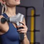 VEVOR Massage Gun Deep Tissue, Percussion Muscle Massage Gun for Athletes - with 6 Speed Levels & 4 Massage Heads, 12V 2500mAh Batteries, Handheld Mini Massage Gun for Pain Relief, Muscle Relaxation