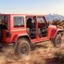VEVOR Jeep Tube Doors, 4-Door, Compatible with 2007-2018 Jeep Wrangler JK JKU Unlimited, Steel Off Road Front & Rear Tubular Half Doors with DOT Certified Side View Mirrors, Storage Bag & Rubber Pads