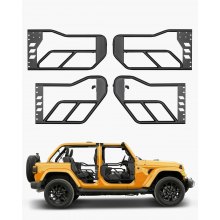 VEVOR 4-Door Jeep Tube Doors Jeep Tubular Door for 2007-2018 Jeep Wrangler JK