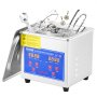 VEVOR ultrasonic cleaner with digital controls, cleaning jewelry and tools.