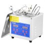 VEVOR 1.3L Ultrasonic Cleaner Machine Stainless Steel Ultrasonic Cleaning Machine Digital Heater Timer Jewelry Cleaning for Commercial Personal Home Use(1.3L)