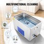 VEVOR Professional Ultrasonic Cleaner, 27.2 L Ultrasonic Jewelry Cleaner with Digital Timer & Heater, Stainless Steel Industrial Sonic Cleaner 40kHz for Glasses, Watches, Rings, Small Parts