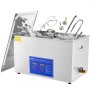 Máquina de limpeza ultrassônica VEVOR 30L Máquina de limpeza ultrassônica de aço inoxidável Aquecedor digital temporizador limpeza de joias para uso doméstico pessoal comercial (30L)