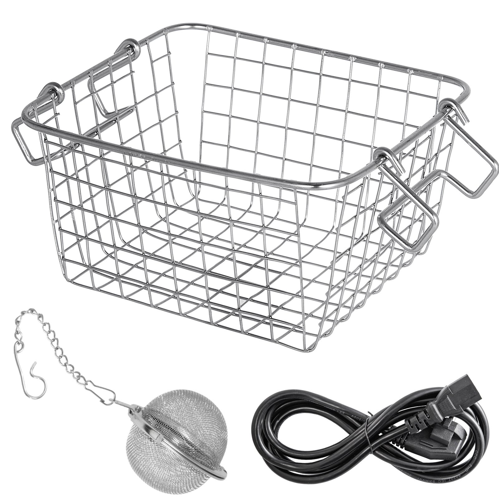 VEVOR Ultrasonic Cleaner 2L Jewelry Cleaning with Digital Timer Ultrasonic Cleaning Machine for Jewellery Rings Watches Eyeglasses Dentures Coins Metal Parts Commercial and Home Use