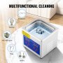 Vevor Powerful Stainless Steel 13.5-15 L Liters Ultrasonic Cleaner 360W Digital Heater Timer