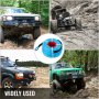VEVOR Synthetic Winch Rope 3/8in x 100ft, Winch Line Cable with G70 Hook 18,740lbs Working Strength, 12 Strands, Synthetic Winch Cable w/Protective Sleeve, for Vehicles Towing, Blue