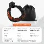 VEVOR Soft Shackle Synthetic Recovery Rope 2PCS 1.3x56 cm 20 Ton Break Strength