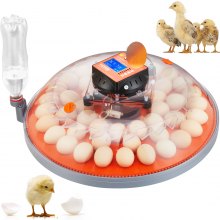 Inkubátory VEVOR Inkubátory na násadové vajcia Automatické otáčanie vajec 48 vajec