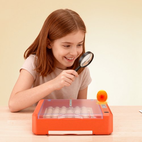 Egg Incubator, Egg Incubator 36 Digital Hatcher Temperature Control LED Egg Candler Automatic Turning For Hatching Quails Chicken Duck Goose Turkey Home Use