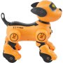 VEVOR Fjärrstyrd Robot Hundleksak, 2.4GHz RC Hund Programmerbar Smart Interaktiv Robot Husdjur För Barn Med Följfunktion, Pek- & Röststyrning, Sjungande Dansande RC Stuntleksak För Ålder 3+ Pojkar Flickor