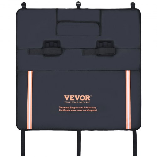 MICTUNING Tailgate Bike Pad For Mountain Bike, Secure 2 Bikes On Truck, With Reflective Strips And Tool Pocket, For Outdoor Bicycle Transportation - View #9
