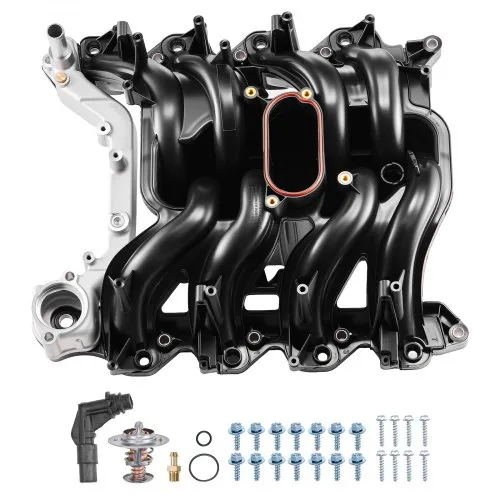 VEVOR Intake Manifold, with Gasket, Engine Intake Manifold Assembly Compatible with 2000-2004 Ford F150/F250/F350, Replace 615-188, AC2Z-9424-A, 2L1Z-9424-AA, 4C2Z-9424-CA, 5C2Z-9424-AA, 9C2Z-9424-AA