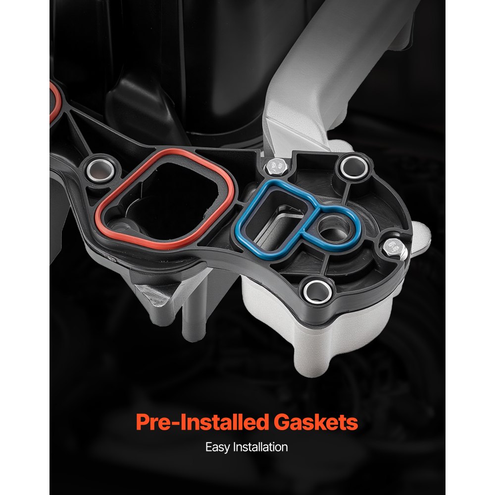VEVOR Intake Manifold, with Gasket, Engine Intake Manifold Assembly Compatible with 2000-2004 Ford F150/F250/F350, Replace 615-188, AC2Z-9424-A, 2L1Z-9424-AA, 4C2Z-9424-CA, 5C2Z-9424-AA, 9C2Z-9424-AA