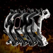 Intake Manifold with Gasket Thermostat for 2000-2004 Ford F150/F250/F350
