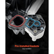 Intake Manifold with Gasket Thermostat Set for 2001-2011 Crown Victoria
