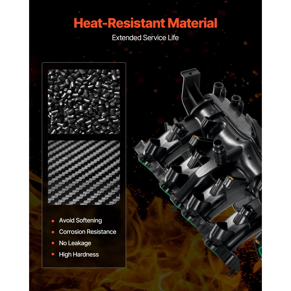 VEVOR Intake Manifold, with Gasket, Engine Intake Manifold Assembly Compatible with 2013-2019 Buick Encore, Replacement Replace 615-380, 55577314, 55573168, 55581014, 25200449, 25200450, 25299449