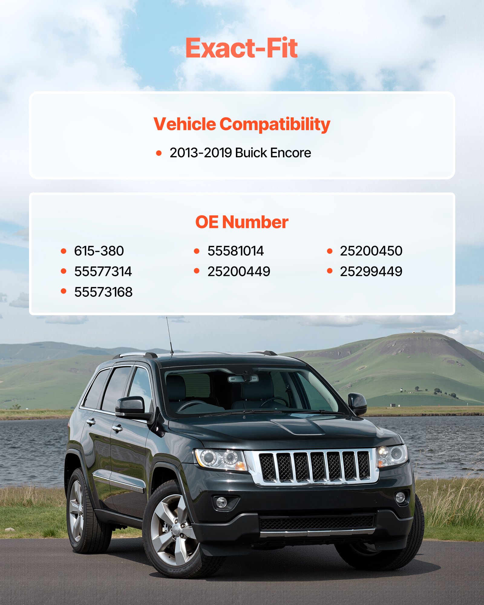 VEVOR Intake Manifold, with Gasket, Engine Intake Manifold Assembly Compatible with 2013-2019 Buick Encore, Replacement Replace 615-380, 55577314, 55573168, 55581014, 25200449, 25200450, 25299449