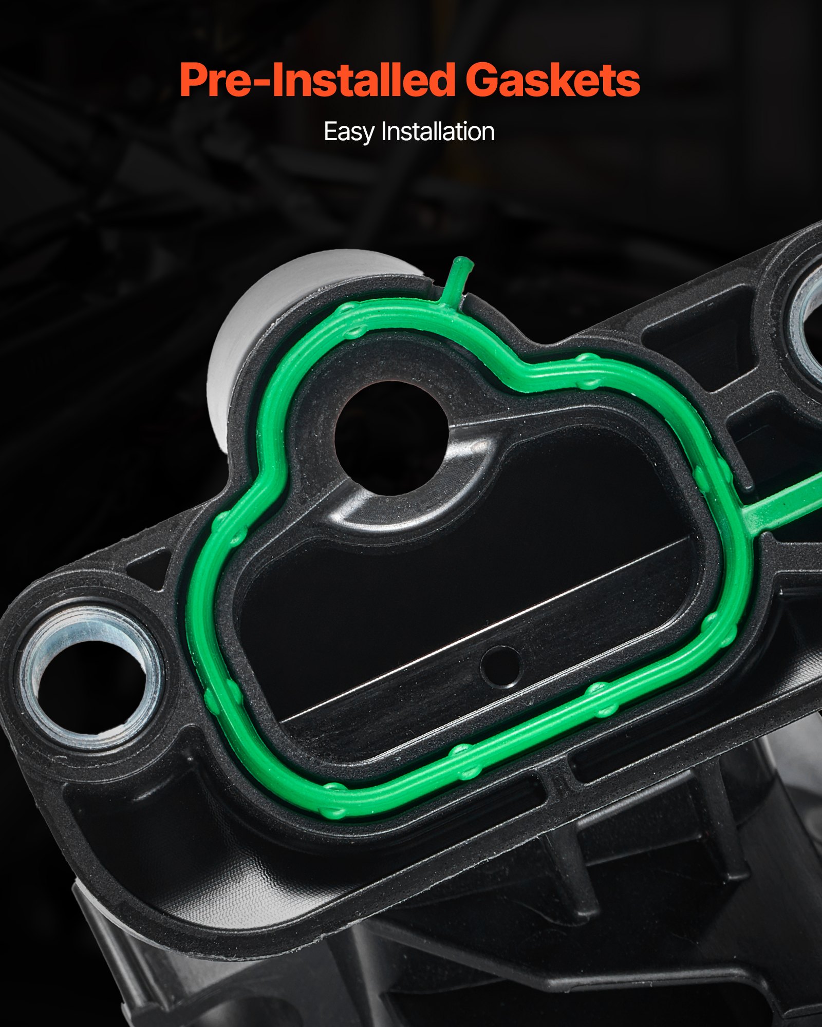 VEVOR Intake Manifold, with Gasket, Engine Intake Manifold Assembly Compatible with 2013-2019 Buick Encore, Replacement Replace 615-380, 55577314, 55573168, 55581014, 25200449, 25200450, 25299449