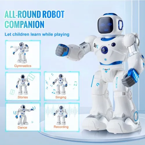 VEVOR RC Robot Toys for Kids, Programmable Remote Control