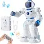 VEVOR RC Robot Toys for Kids, 2.4GHz Programmable Remote Control Smart Robot with Touch, Voice & APP Control, Interactive Singing Dancing Robot for Age 3 4 5 6 7 8 10 Year Old Boys Girls Birthday Gift