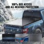 Kryt na lôžko nákladného vozidla VEVOR, zrolovateľný kryt na lôžko nákladného vozidla, kompatibilný s lôžkom Ford F-150 Styleside 2009-2024, pre lôžko s rozmermi 5,5 x 5,4 stôp, mäkký PVC materiál, 100% prístup k posteli zvinovací kryt na tonneau