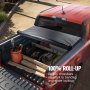 Kryt nákladního auta VEVOR, shrnovací kryt nákladního auta, kompatibilní s 2014-2024 Chevy Silverado / GMC Sierra 1500, pro postel 6,6 x 5,2 ft / 6,6 x 5,3 ft, měkký PVC materiál, svinovací kryt tonneau