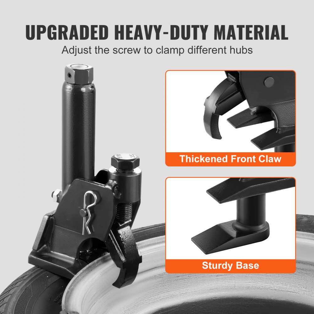 VEVOR Manual Tire Bead Breaker, 96.5- 106.7 mm Tires Changer Tool, Heavy-duty Bead Breaking, Easy-Operated Tire Repair Tool for ATVs/UTVs, Tractors, Trucks, Cars, Heavy Duty Tires