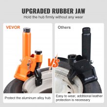 VEVOR Manual Tire Bead Breaker, 96.5-106.7 mm Tires Changer Tool with Rubber Pad, Protect Aluminum Alloy Hubs, Easy-Operated Tire Repair Tool for ATVs/UTVs, Tractors, Trucks, Cars, Heavy Duty Tires