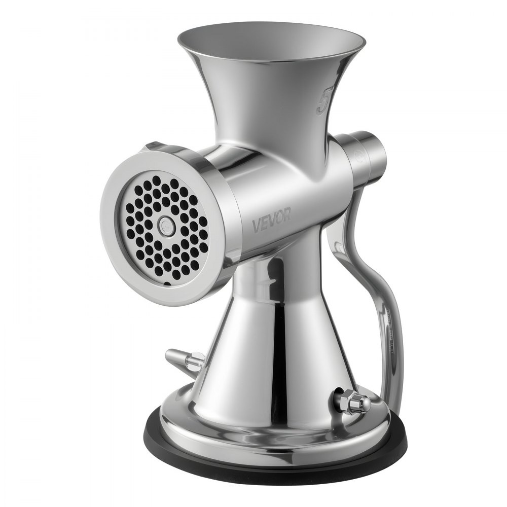 VEVOR Meat Grinder Manual 304 Stainless Steel Hand Operated Meat Grinder Multifunctional Crank Sausage Maker Coffee Powder Grinder for Household for Beef Chicken Pepper Mushroom Coffee