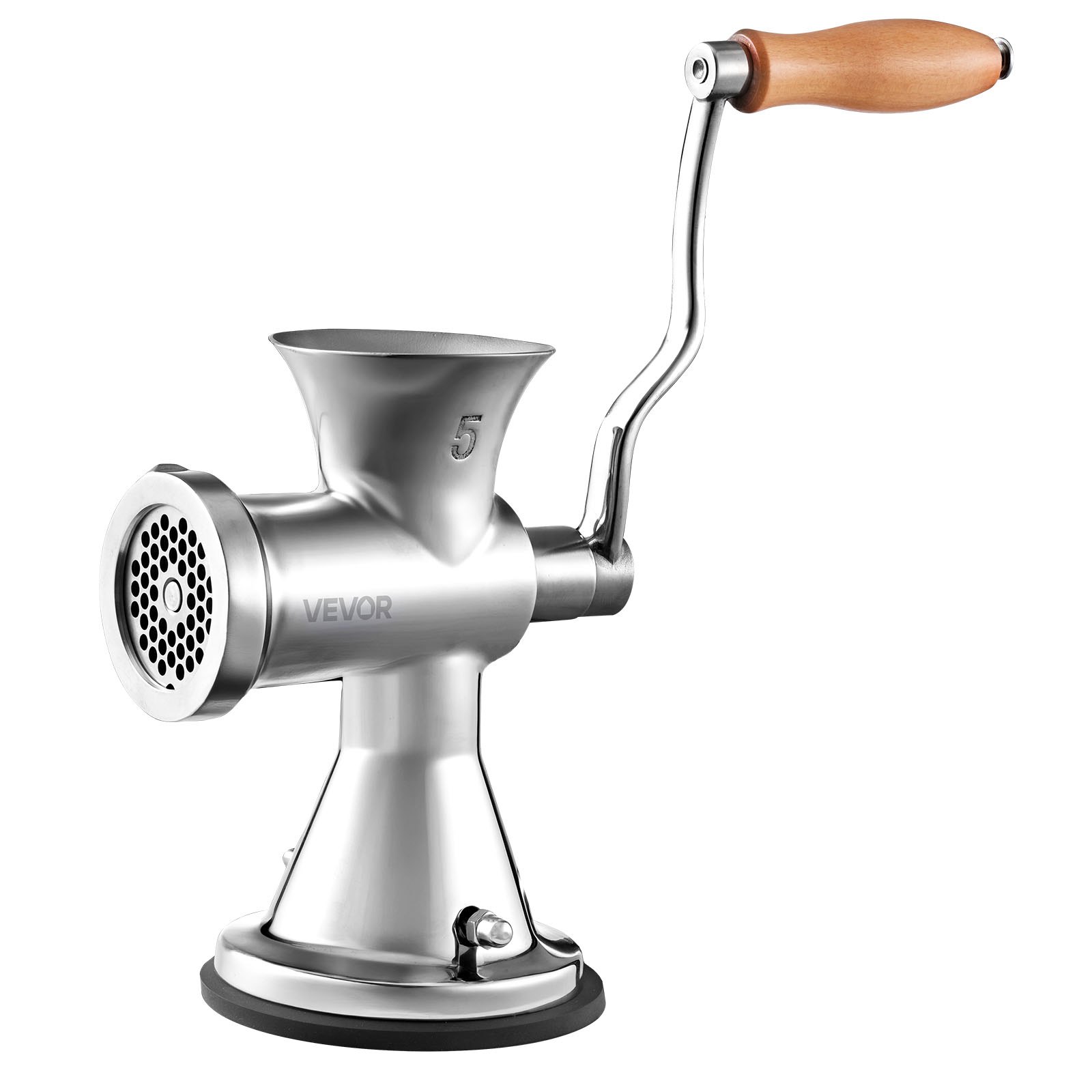 VEVOR Meat Grinder Manual 304 Stainless Steel Hand Operated Meat Grinder Multifunctional Crank Sausage Maker Coffee Powder Grinder for Household for Beef Chicken Pepper Mushroom Coffee