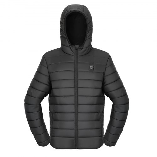 VEVOR Mens Heated Winter Jacket – 7.4V Battery, Size L