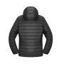 VEVOR Heated Jacket for Men with 7.4V Battery, Soft Shell Electric Heating Coat, Windproof Lightweight Outerwear with 6 Heating Zones & 3 Heat Settings for Hiking, Outdoor Work, Black, XL Size