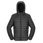 VEVOR Heated Jacket for Men with 7.4V Battery, Soft Shell Electric Heating Coat, Windproof Lightweight Outerwear with 6 Heating Zones & 3 Heat Settings for Hiking, Outdoor Work, Black, XL Size