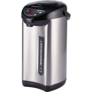  Tiger PDU-A50U-K Electric Water Boiler and Warmer, Stainless  Black, 5.0-Liter : Automotive