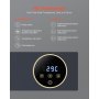 36kW Tankless Electric Water Heater Instant Hot with LCD Touch Child Lock