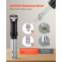 VEVOR Sous Vide Precision Cooker, 1100W Sous-Vide Cooking Machine, WIFI Immersion Circulator with 10 Preset Recipes, LCD Touchscreen, Fast-Heating, Accurate Temperature & Timer, App Control, Sous-Vide