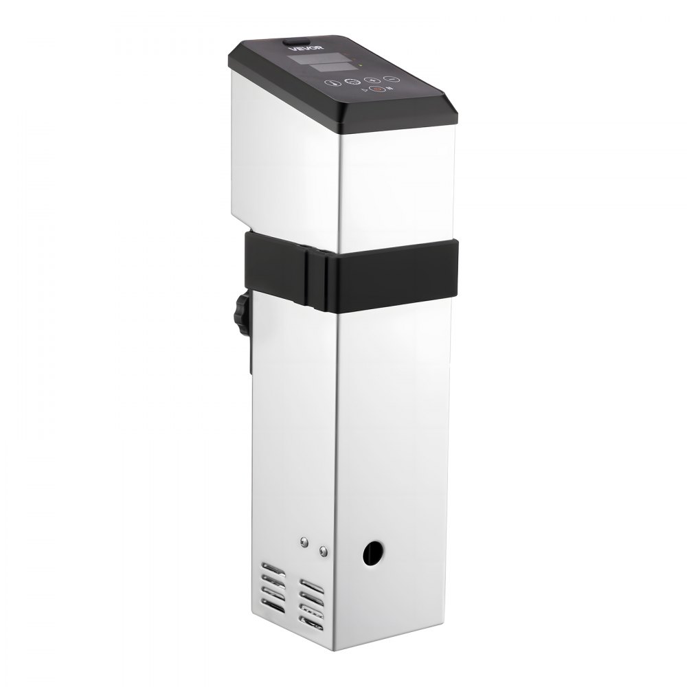 Cocedor de precisión VEVOR Sous Vide, máquina de cocción Sous-Vide de 1500 W, circulador de inmersión con pantalla digital LED, abrazadera de tornillo ajustable, calentamiento rápido, control preciso de temperatura y temporizador, Sous-Vide